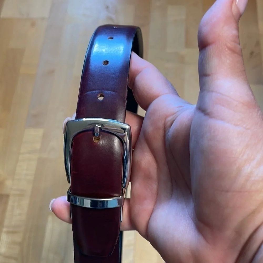 MOD. BREV. Made In Italy Brown Belt Men’s 34